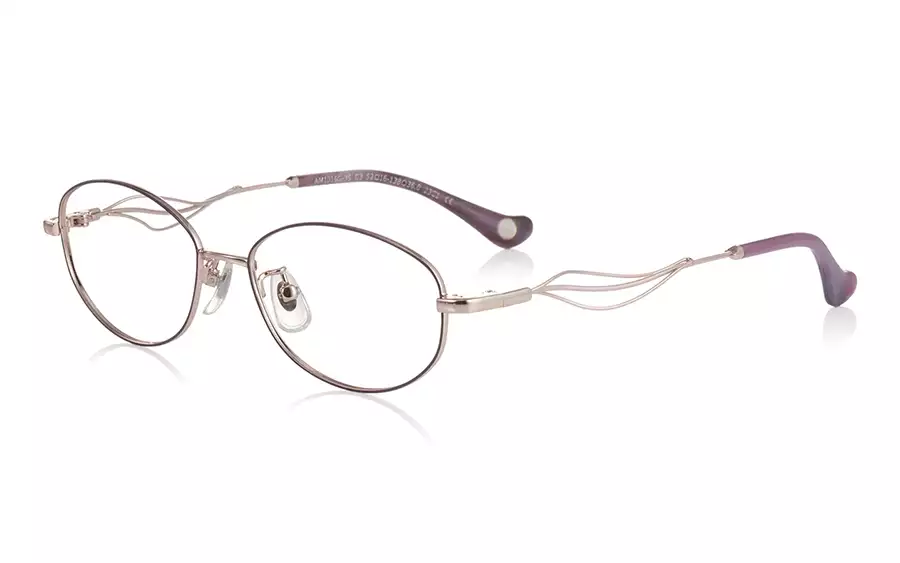 Eyeglasses Amber AM1016G-3S  パープル