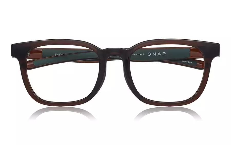 Eyeglasses OWNDAYS SNAP SNP2016A-3S  ブラウン
