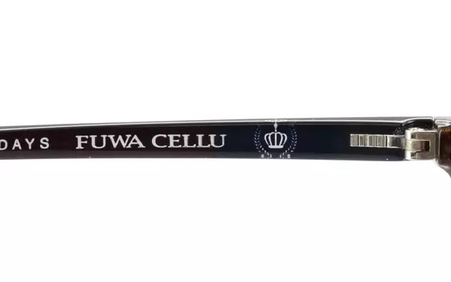 Eyeglasses FUWA CELLU FC2002-T  ブラウン