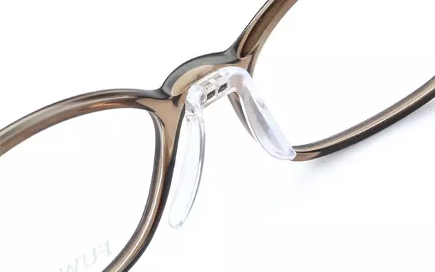 Eyeglasses FUWA CELLU TR2023E  ライトブラウン