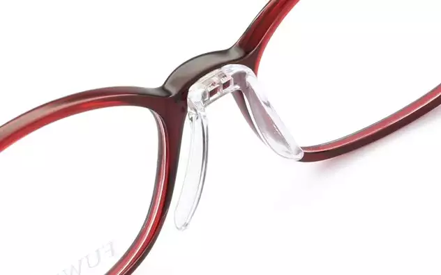 Eyeglasses FUWA CELLU TR2023E  レッド