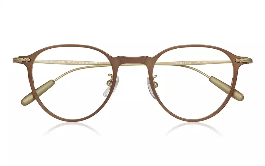 Eyeglasses John Dillinger JD1038G-3S  ブラウン