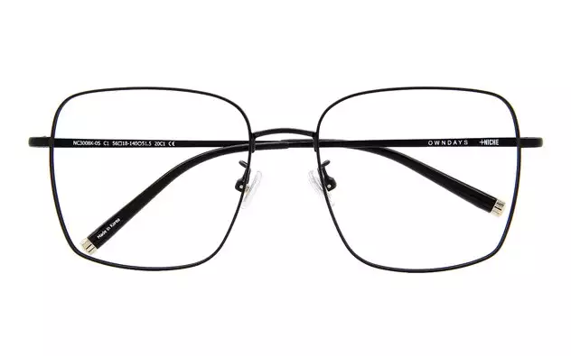 Eyeglasses +NICHE NC3008K-0S  マットブラック