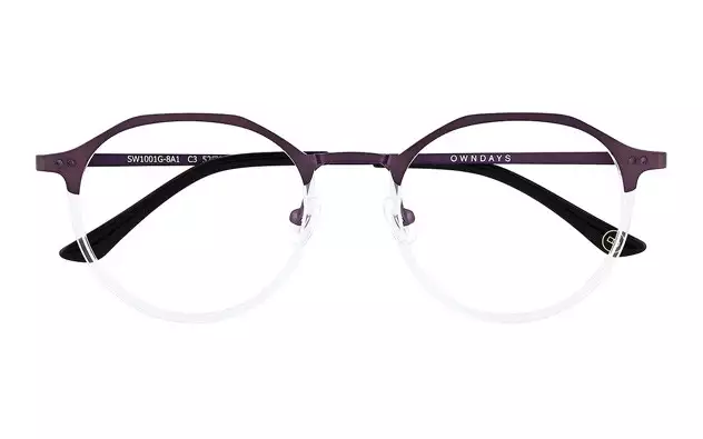 Eyeglasses OWNDAYS SW1001G-8A  マットパープル