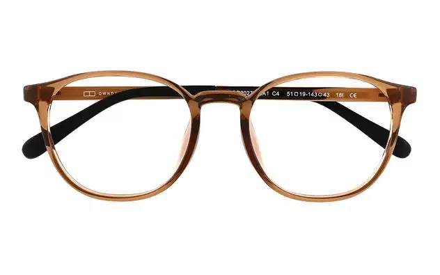 Eyeglasses OWNDAYS OR2027N-8A  クリアブラウン