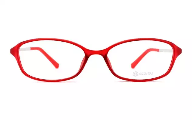 Eyeglasses eco²xy ECO2010-K  マットクリアレッド