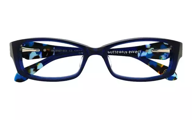 Eyeglasses BUTTERFLY EFFECT BE2010J-8S  ブルー
