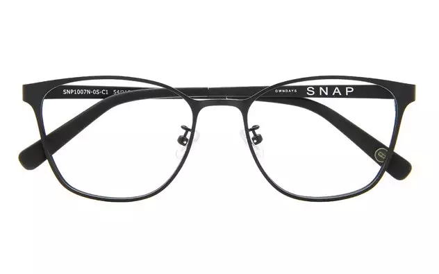 Eyeglasses OWNDAYS SNAP SNP1007N-0S  マットブラック