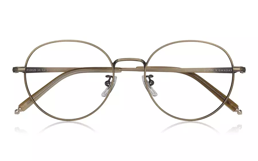 Eyeglasses HARRY POTTER × OWNDAYS HP1002B-3A  ダークゴールド