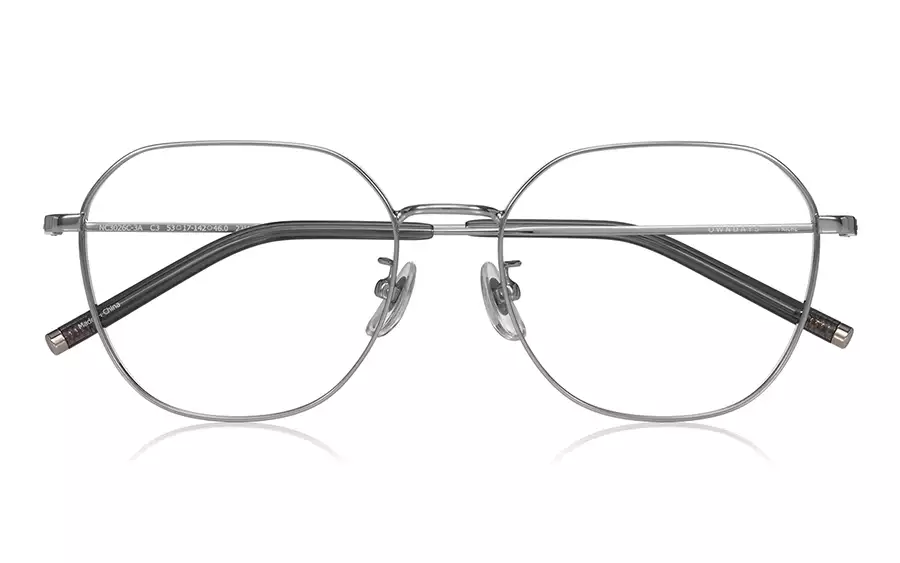 Eyeglasses +NICHE NC3026C-3A  Silver