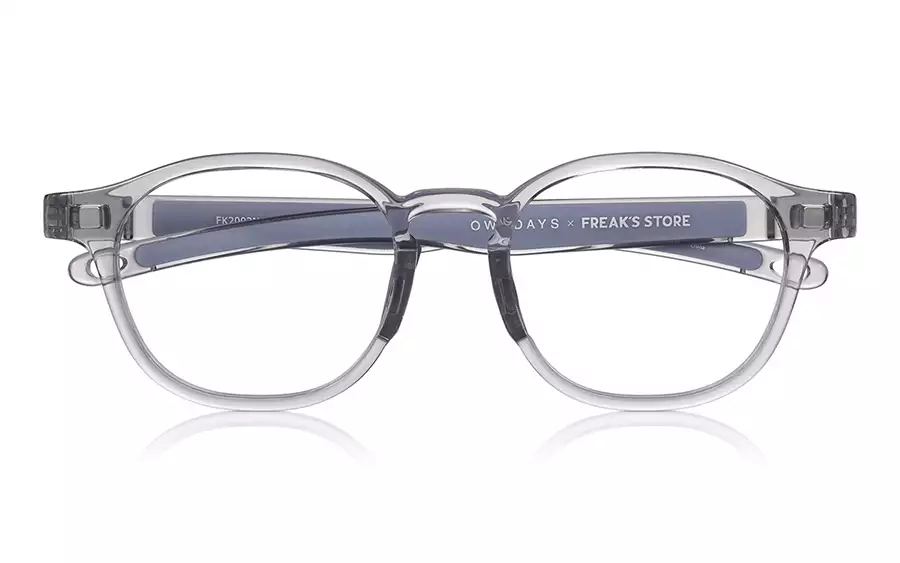 Eyeglasses OWNDAYS × FREAK'S STORE FK2002N-4S  Clear Gray