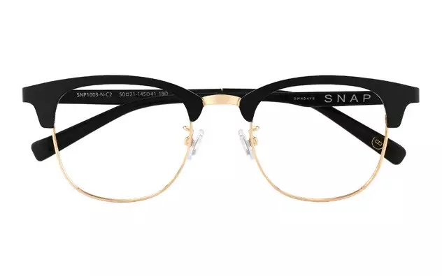 Eyeglasses OWNDAYS SNAP SNP1003-N  ゴールド