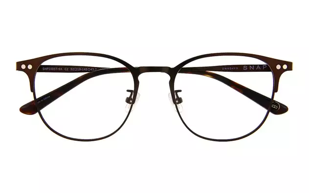 Eyeglasses OWNDAYS SNAP SNP1005T-9A  マットブラウン