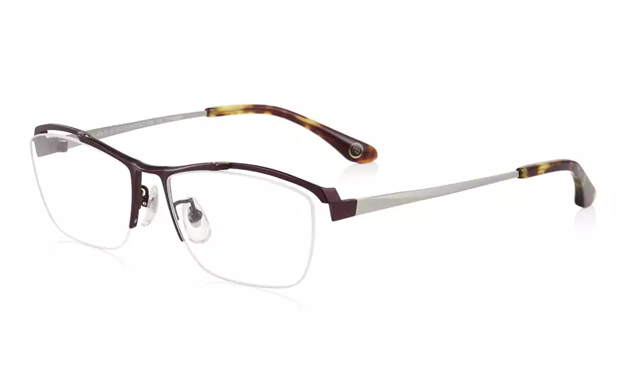 Eyeglasses K.moriyama KM1147G-3S  レッド