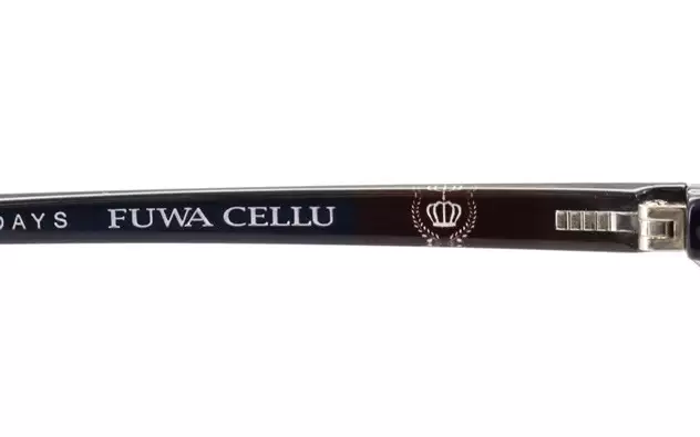 Eyeglasses FUWA CELLU FC2002-T  ネイビー