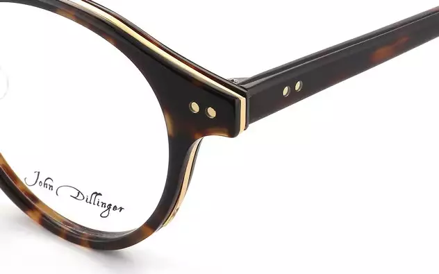 Eyeglasses John Dillinger JD2011-D  ブラウンデミ