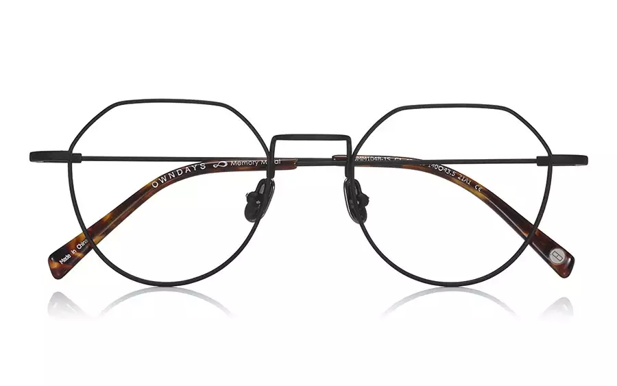 Eyeglasses Memory Metal EUMM104B-1S  Black