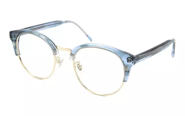 Eyeglasses +NICHE NC3013J-0S  ブルー