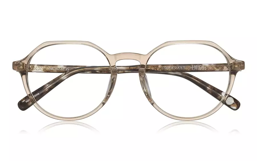 Eyeglasses +NICHE NC3022J-3S  Light Brown