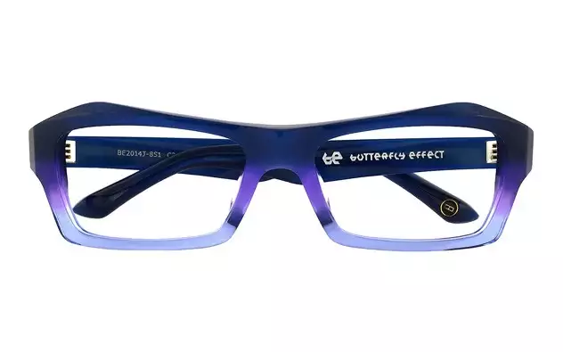 Eyeglasses BUTTERFLY EFFECT BE2014J-8S  ネイビー