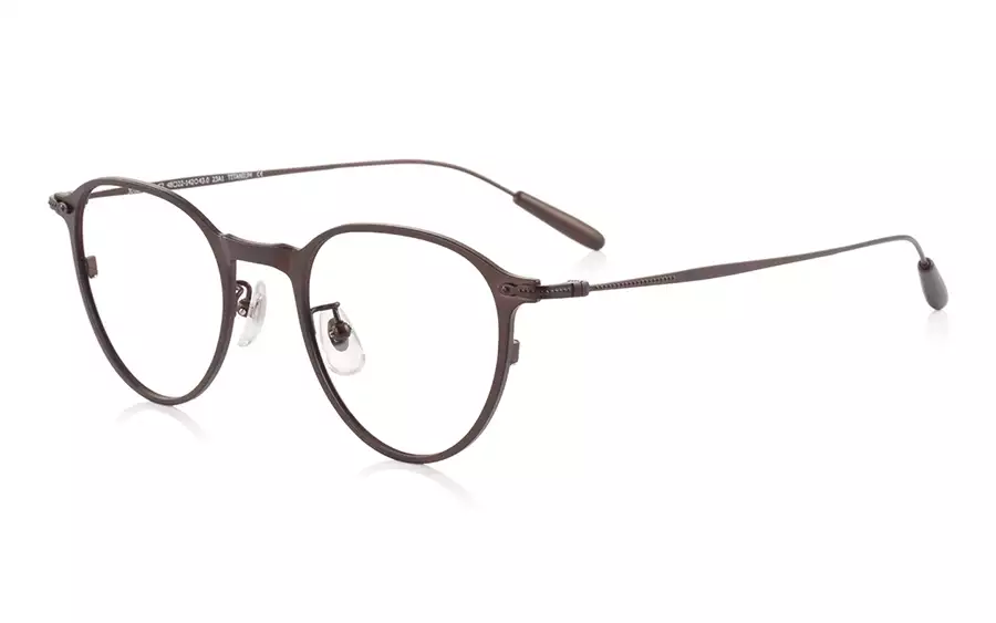 Eyeglasses John Dillinger JD1038G-3S  ダークブラウン