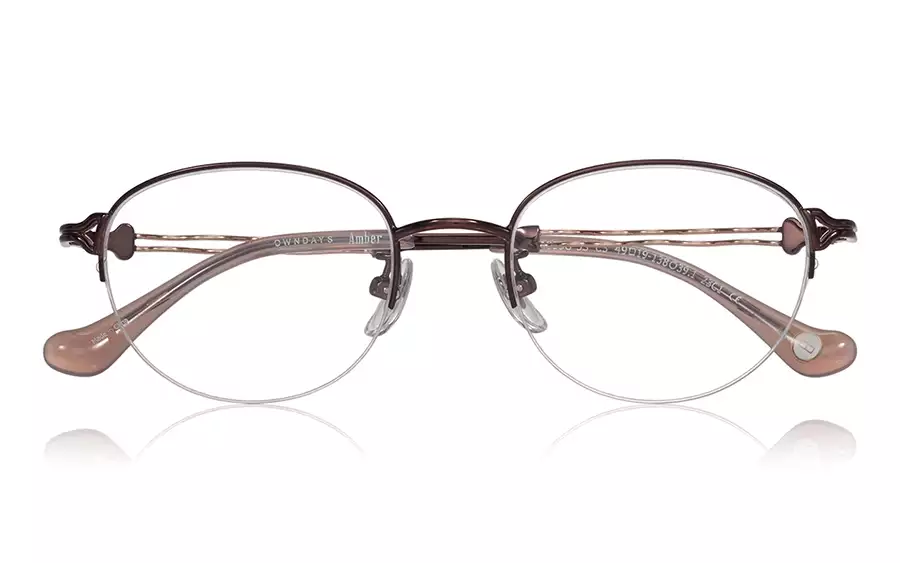 Eyeglasses Amber AM1015G-3S  ブラウン