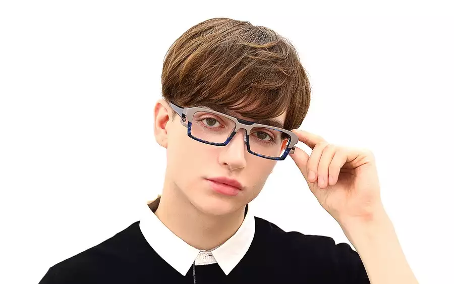 Eyeglasses BUTTERFLY EFFECT BE2021J-1A  Blue Demi