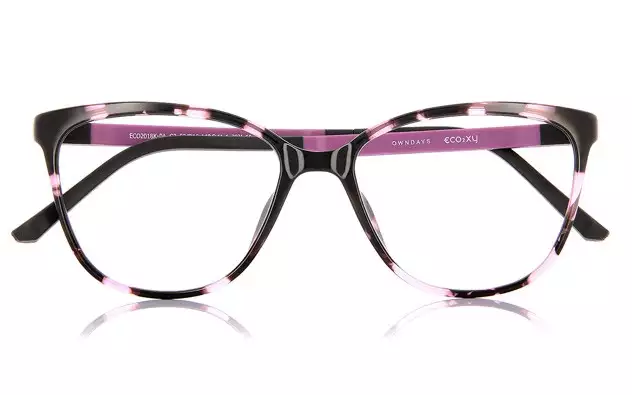 Eyeglasses eco²xy ECO2018K-0A  ピンクデミ