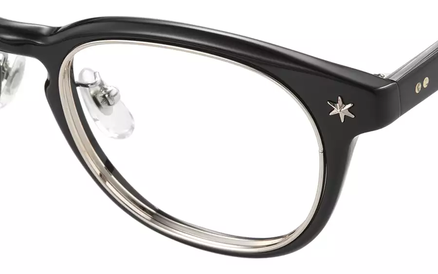 Eyeglasses HARRY POTTER × OWNDAYS HP2001B-3A  Black