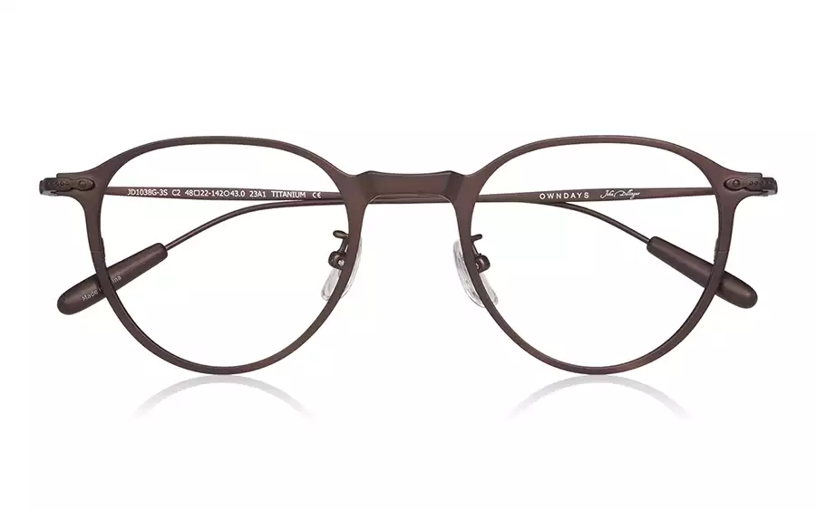 Eyeglasses John Dillinger JD1038G-3S  Dark Brown