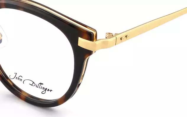 Eyeglasses John Dillinger JD2010-D  ブラウンデミ