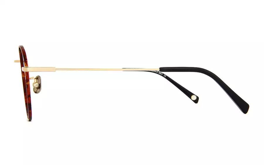 Eyeglasses Memory Metal MM1001B-0S  ブラウンデミ