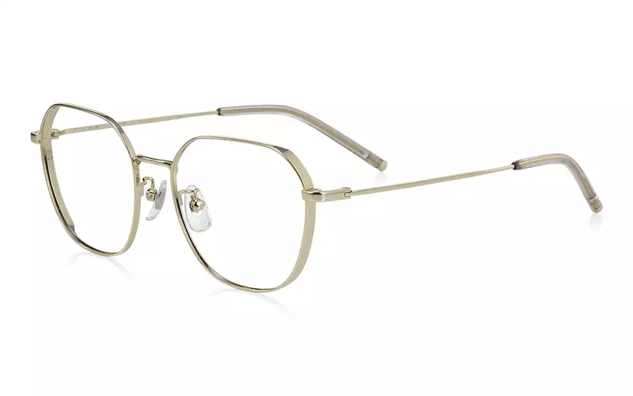 Eyeglasses +NICHE NC3026C-3A  ゴールド