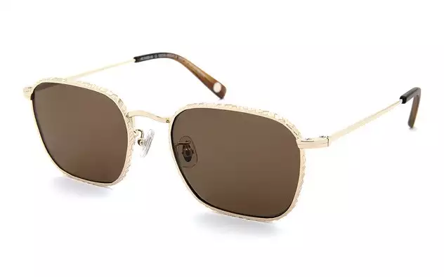 Sunglasses +NICHE NC1022B-0S  ゴールド