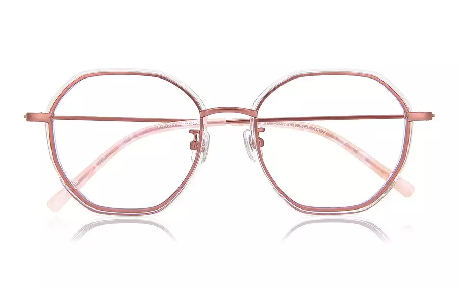 Eyeglasses lillybell LB1013N-1A  ライトブラウン