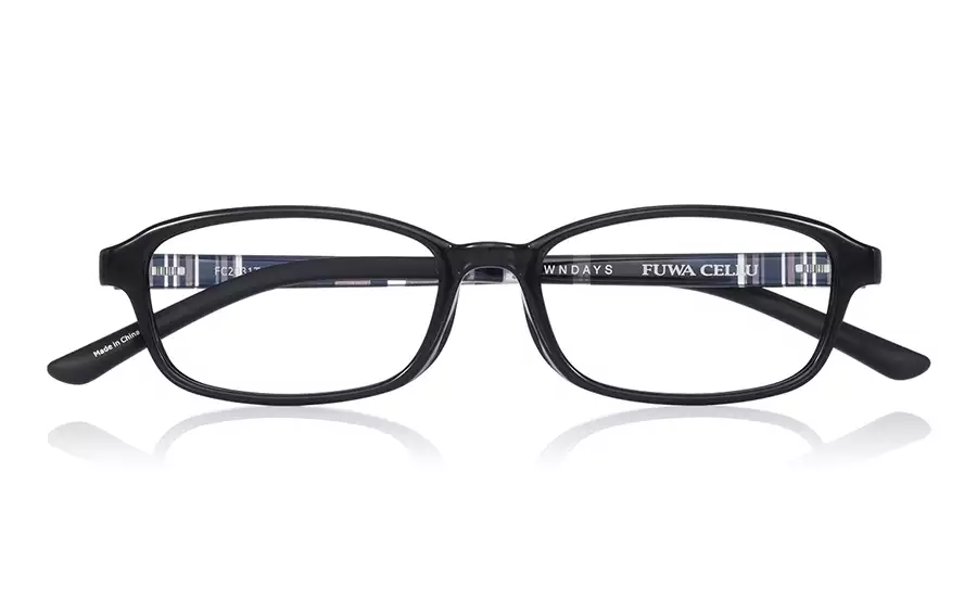 Eyeglasses FUWA CELLU FC2031T-3A  Black
