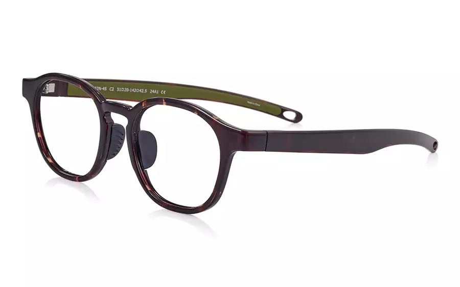 Eyeglasses OWNDAYS × FREAK'S STORE FK2002N-4S  ブラウンデミ