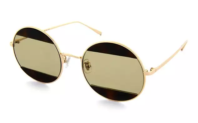 Sunglasses +NICHE NC1015B-9S  ゴールド