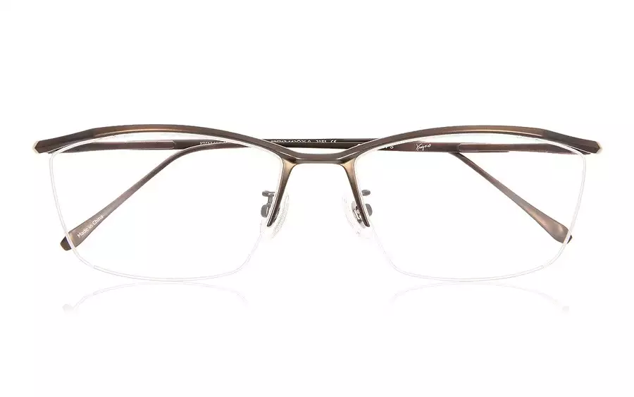 Eyeglasses K.moriyama KM1145T-1S  ブラウン