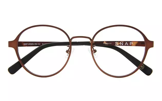 Eyeglasses OWNDAYS SNAP SNP1006N-0S  マットブラウン