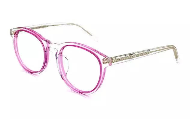 Eyeglasses +NICHE NC3002J-8S  クリアピンク