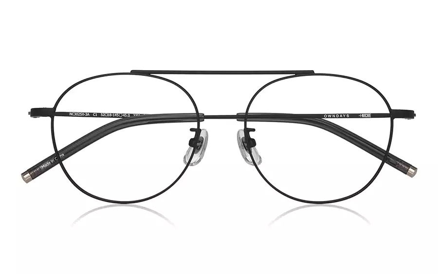 Eyeglasses +NICHE NC3025X-3A  Matte Black