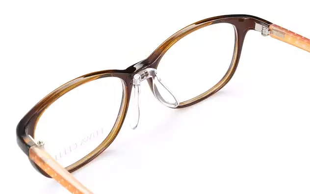 Eyeglasses FUWA CELLU FC2001-T  ブラウン
