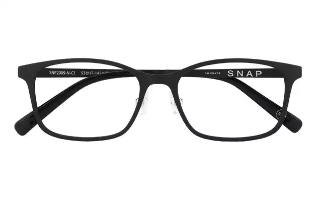 Eyeglasses OWNDAYS SNAP SNP2009-N  ブラック