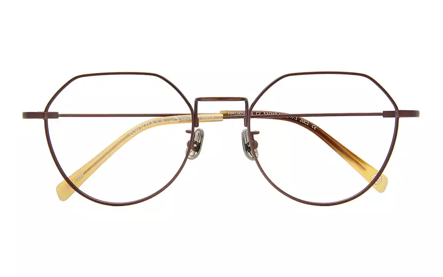 Eyeglasses Memory Metal MM1005B-0S  ブラウン