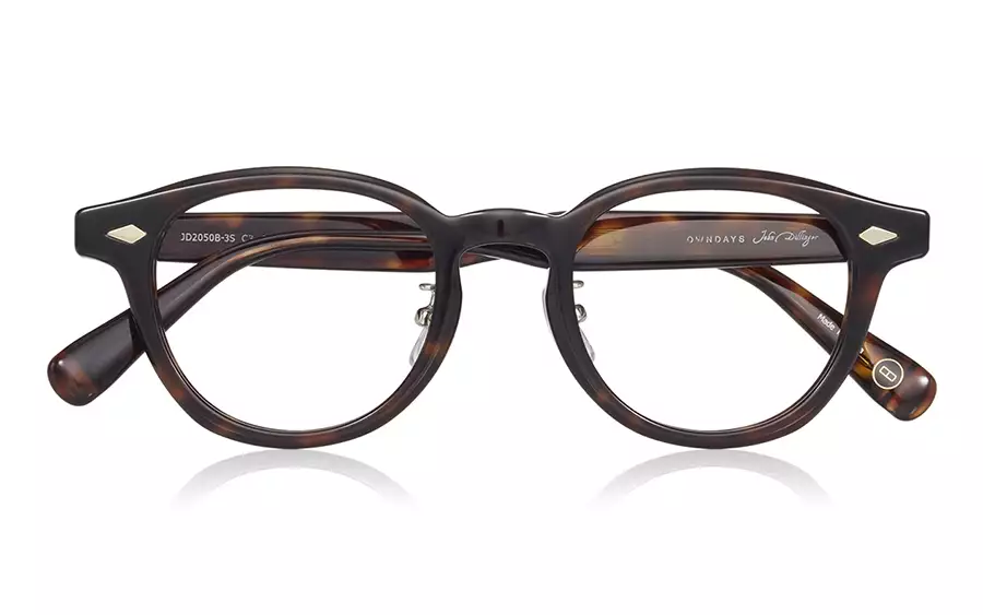 Eyeglasses John Dillinger JD2050B-3S  ブラウンデミ