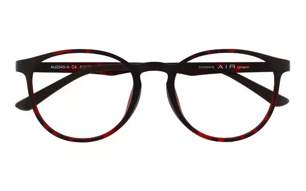 Eyeglasses AIR Ultem AU2045-N  マットレッドデミ