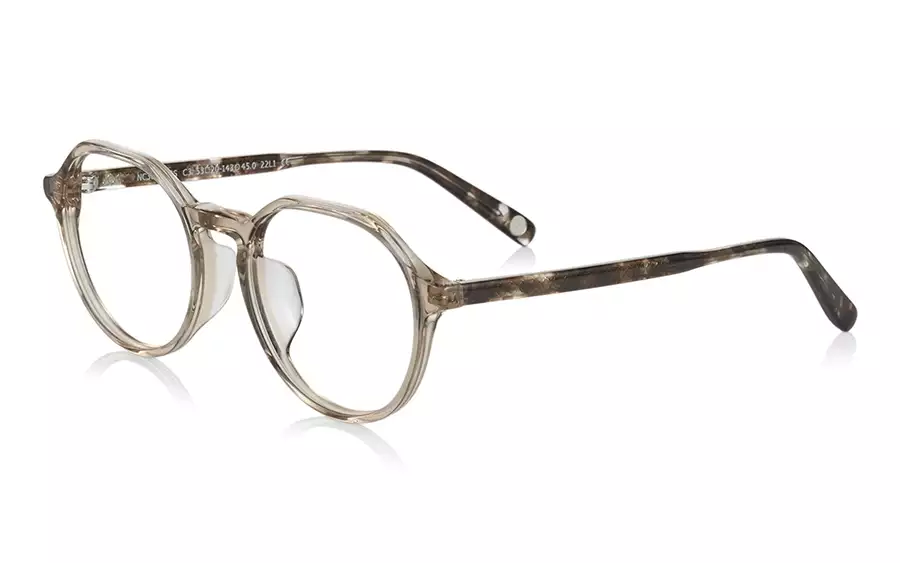 Eyeglasses +NICHE NC3022J-3S  Light Brown