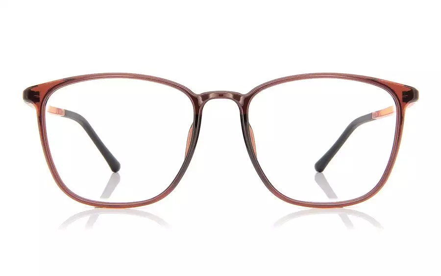 Eyeglasses eco²xy ECO2019K-1A  ブラウン