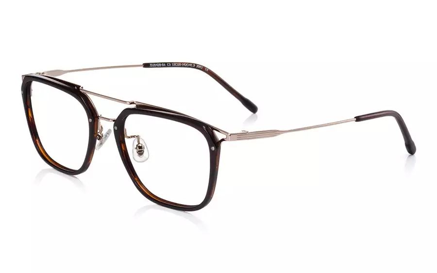 Eyeglasses John Dillinger JD2042B-0A  ブラウンデミ